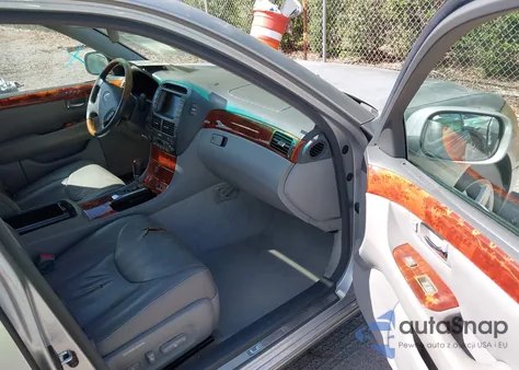 2005 Lexus Ls 430 из США, поврежденный, VIN JTHBN36F855025633